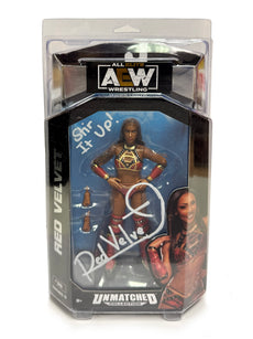 AEW : Unmatched Series 5 : Red Velvet Figure * Hand Signed *