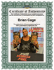 AEW : Unrivaled Series 9 : Brian Cage Figure * Hand Signed *