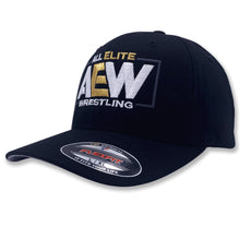 AEW - "AEW Logo" Flexfit L/XL Baseball Cap / Hat