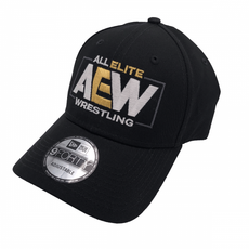 AEW - "AEW Logo" New Era 9Forty Adjustable Baseball Cap / Hat