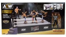 AEW : Authentic Scale Ring Playset (w/ Exclusive Referee Aubrey Edwards)