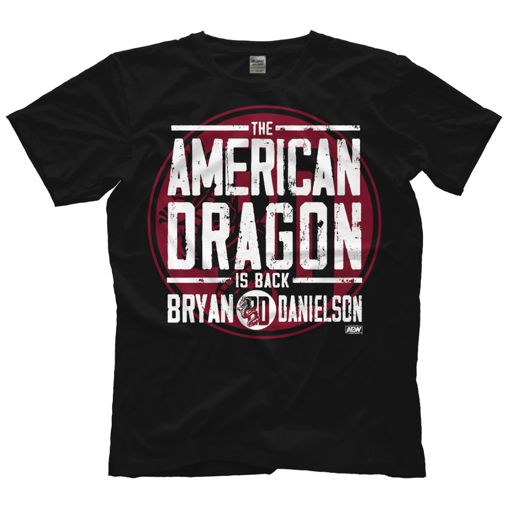 AEW - Bryan Danielson "The American Dragon is Back" T-Shirt