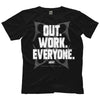 AEW - Christian Cage "Out. Work. Everyone" T-Shirt