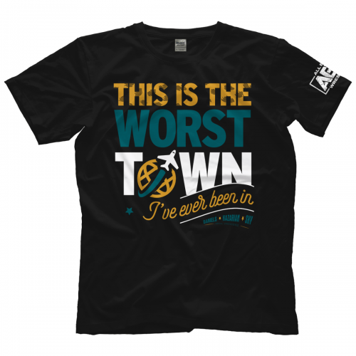 AEW - SCU "This Is The WORST Town" T-Shirt
