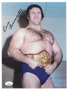 Highspots - Bruno Sammartino "WWF Heavyweight Champion" Hand Signed A4 *inc COA*