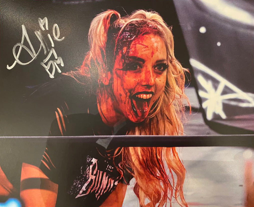 Demon Bunny - Allie "Blood Bunny" Signed 8x10