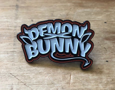 Demon Bunny - Enamel "Logo" Lapel Pin