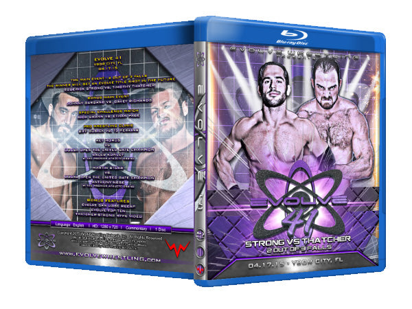 Evolve Wrestling - Volume 41 Event Blu Ray