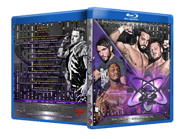 Evolve Wrestling - Volume 42 Event Blu Ray