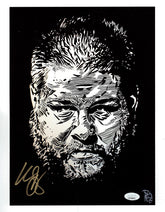 Highspots - Kevin Owens "Black & White" Rob Schamberger Hand Signed 11x14 *Inc COA*