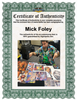 Highspots - Mick Foley / Cactus Jack "Mini Schamberger" Hand Signed 11x14 *inc COA*