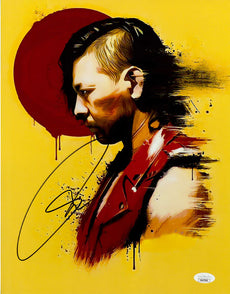 Highspots - Shinsuke Nakamura "Rising Sun Artwork" Hand Signed 11x14 *inc COA*