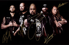 Highspots - Aces & Eights "Club House Line Up" Hand Signed 11x17" *inc COA*