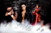 Highspots - Jay White, Owens & ELP "Bullet Club Trio" Hand Signed 11x17 *inc COA*