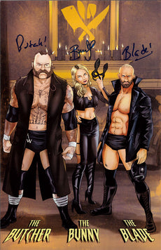 Highspots - The Butcher, Blade & Bunny Hand Signed 11x17 Artwork *inc COA*