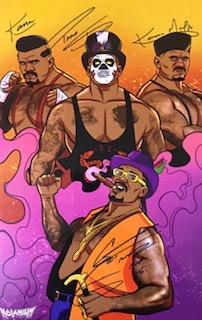 Highspots - Charles Wright "Godfather Generations" Hand Signed 11x17 *inc COA*
