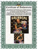 Highspots - Bill Goldberg "Comic Art" Hand Signed 11x17 *inc COA*