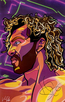Highspots - Kenny Omega "Art Print" Hand Signed 11x17 *inc COA*