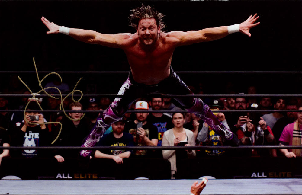 Highspots - Kenny Omega "Dive" Hand Signed 11x17 *inc COA*