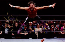 Highspots - Kenny Omega "Dive" Hand Signed 11x17 *inc COA*