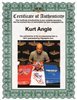 Highspots - Kurt Angle "Comic Art" Hand Signed 11x17 Artwork *inc COA*