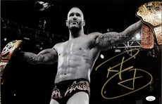 Highspots - Randy Orton "Arms Wide" Hand Signed 11x17 *inc COA*