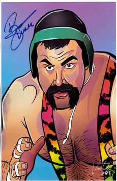 Highspots - Rick Steiner Cartoon Art Hand Signed 11x17 *Inc COA*