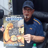 Highspots - "Big Poppa Pump" Scott Steiner "Math Promo" Comic Art Hand Signed 11x17 *Inc COA*