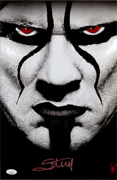 Highspots - Sting "Facepaint" Hand Signed 11x17 *inc COA*