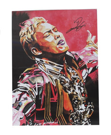 Rob Schamberger - Kazuchika Okada Hand Signed 24" x 18" Poster *inc COA*