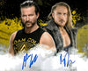 Highspots - Adam Cole & Pete Dunne "NXT Match Up" Hand Signed 8x10 *inc COA*