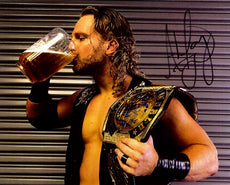 Highspots - "Hangman" Adam Page "Beer Jug" Hand Signed 8x10 *inc COA*