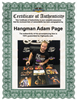 Highspots - "Hangman" Adam Page "Noose Entrance" Hand Signed 8x10 *inc COA*