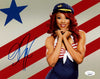 Highspots - Alicia Fox "Captain's Hat" Hand Signed 8x10 *Inc COA*
