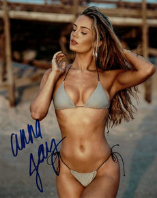 Highspots - Anna Jay "Gray Bikini" Hand Signed 8x10 Photo *inc COA*