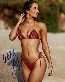 Highspots - Anna Jay "Red Bikini" Hand Signed 8x10 Photo *inc COA*