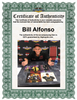 Highspots - Bill Alfonso "The Whole FN Show" Hand Signed 8x10 *inc COA*
