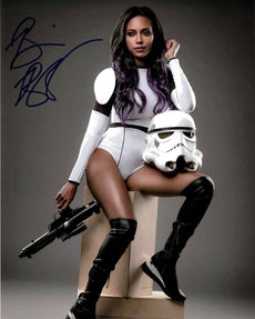 Highspots - Brandi Rhodes "Storm Trooper" Hand Signed 8x10 *inc COA*