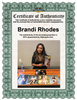 Highspots - Brandi Rhodes "Storm Trooper" Hand Signed 8x10 *inc COA*