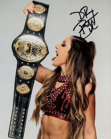 Highspots - Britt Baker "Lick It Up" Hand Signed 8x10 *inc COA*