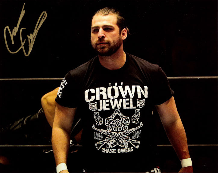 Highspots - Chase Owens "The Crown Jewel" Hand Signed 8x10 Photo *inc COA*