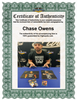 Highspots - Chase Owens "The Crown Jewel" Hand Signed 8x10 Photo *inc COA*