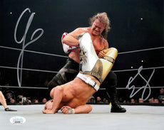 Highspots - Chris Jericho & Cody Rhodes "Full Gear 2019" Hand Signed 8x10 *inc COA*