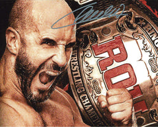 Highspots - Claudio Castagnoli "ROH World Champion" Hand Signed 8x10 *inc COA*