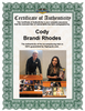 Highspots - Cody & Brandi Rhodes "Nightmare Family" Hand Signed 8x10 *inc COA*