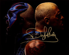 Highspots - Dustin Rhodes "Two Sides" Hand Signed 8x10 *inc COA*