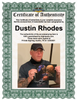 Highspots - Dustin Rhodes "Two Sides" Hand Signed 8x10 *inc COA*