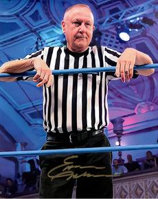 Highspots - Earl Hebner "You're Damn Right" Hand Signed 8x10" *Inc COA*