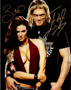 Highspots - Edge & Lita "Rated-R" Hand Signed 8x10 *inc COA*