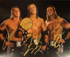 Highspots - Edgeheads (Edge, Hawkins & Ryder) "Championship Pose" Hand Signed 8x10 *Inc COA*